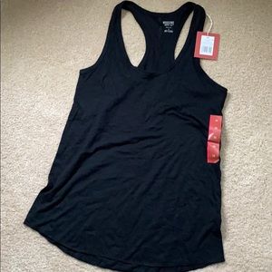 Black Racerback Tank Top
